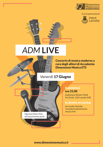 ADM Live - Accademia Dimensione Musica live in concerto