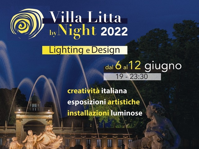 Villa Litta by Night 2022 – Lighting e Design