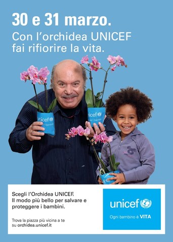 Vendita Orchidee UNICEF: fai rifiorire la VITA!