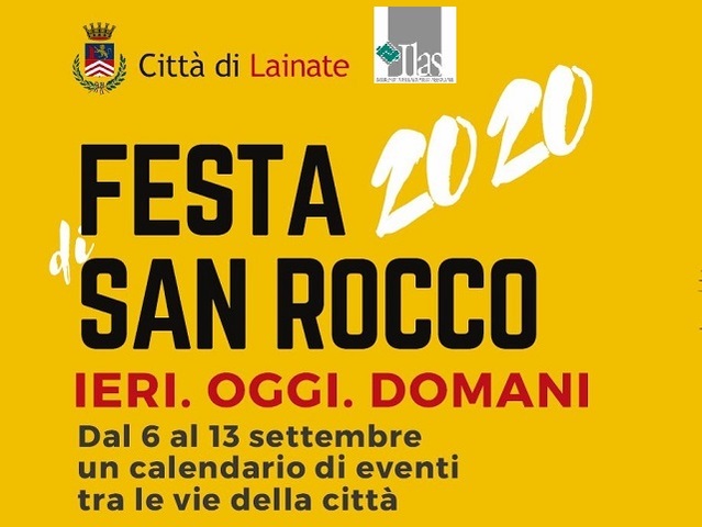 Festa di San Rocco 2020 - Ieri.Oggi.Domani