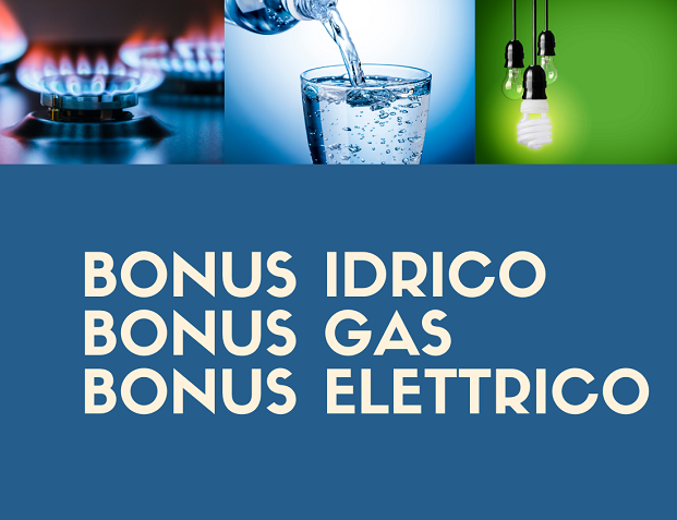 Bonus elettrico, gas e idrico: nuove modalità