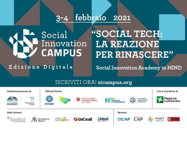 3-4 febbraio | Ritorna il Social Innovation CAMPUS, promosso dalla Social Innovation Academy di Fondazione Triulza in MIND